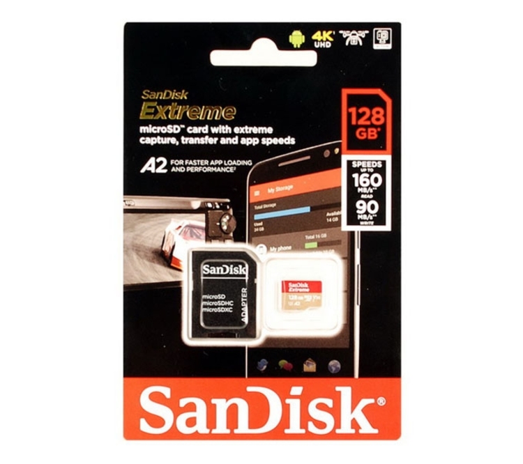 Карта памяти Sandisk Micro SD 128 Gb