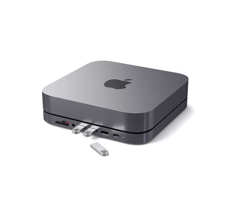 Настольный компьютер Apple Mac Mini (MXNF2RU/A) Intel Core i3-8100/8 ГБ/256 ГБ SSD/Intel UHD Graphics 630/OS X
