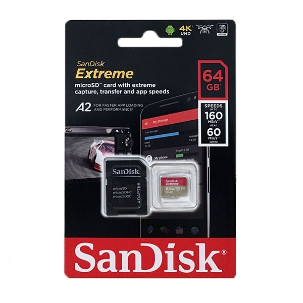 Карта памяти Sandisk Micro SD 64 Gb