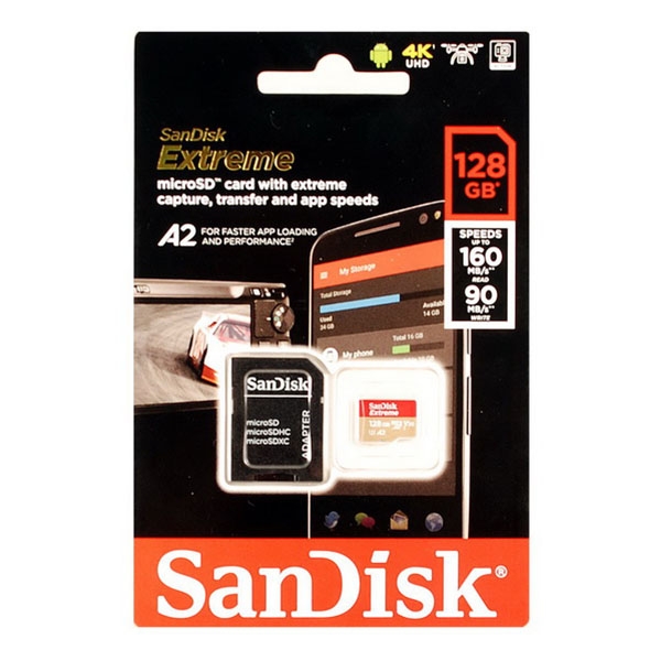 Карта памяти Sandisk Micro SD 128 Gb